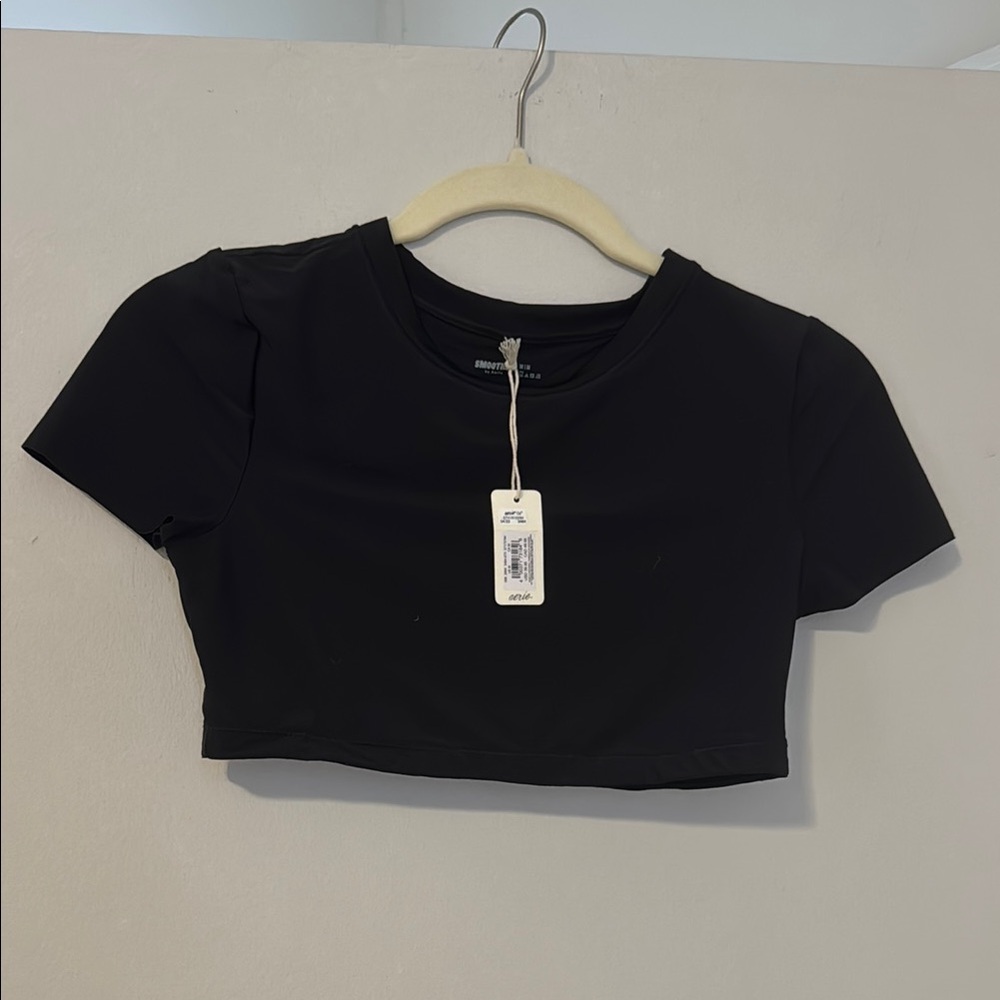 Black Smoothiez Crop Top